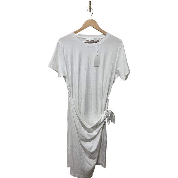 Vince Short Sleeve Waist Tie Dress Size Large - Picture 5 of 7